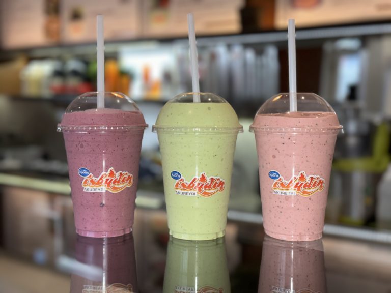 Boozt drykkir frá Ísbúðinni